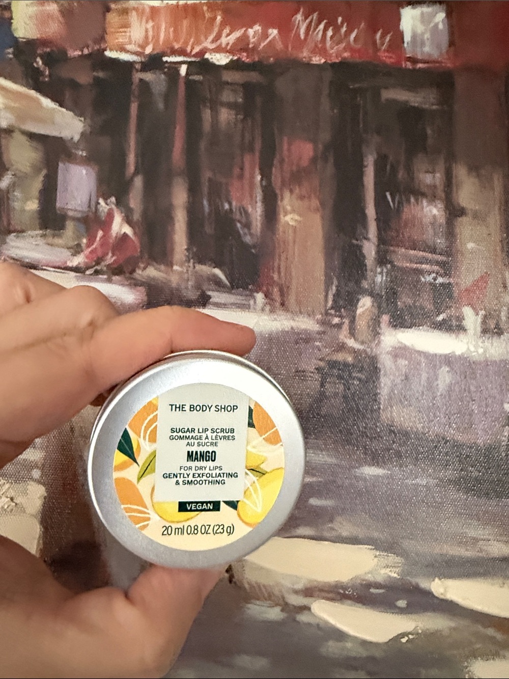 The Body Shop Mango Sugar Lip Scrub 23G